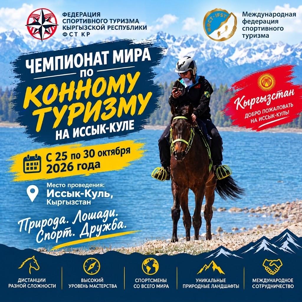 Кыргызстан принимает Чемпионат мира по спортивному туризму на конных дистанциях